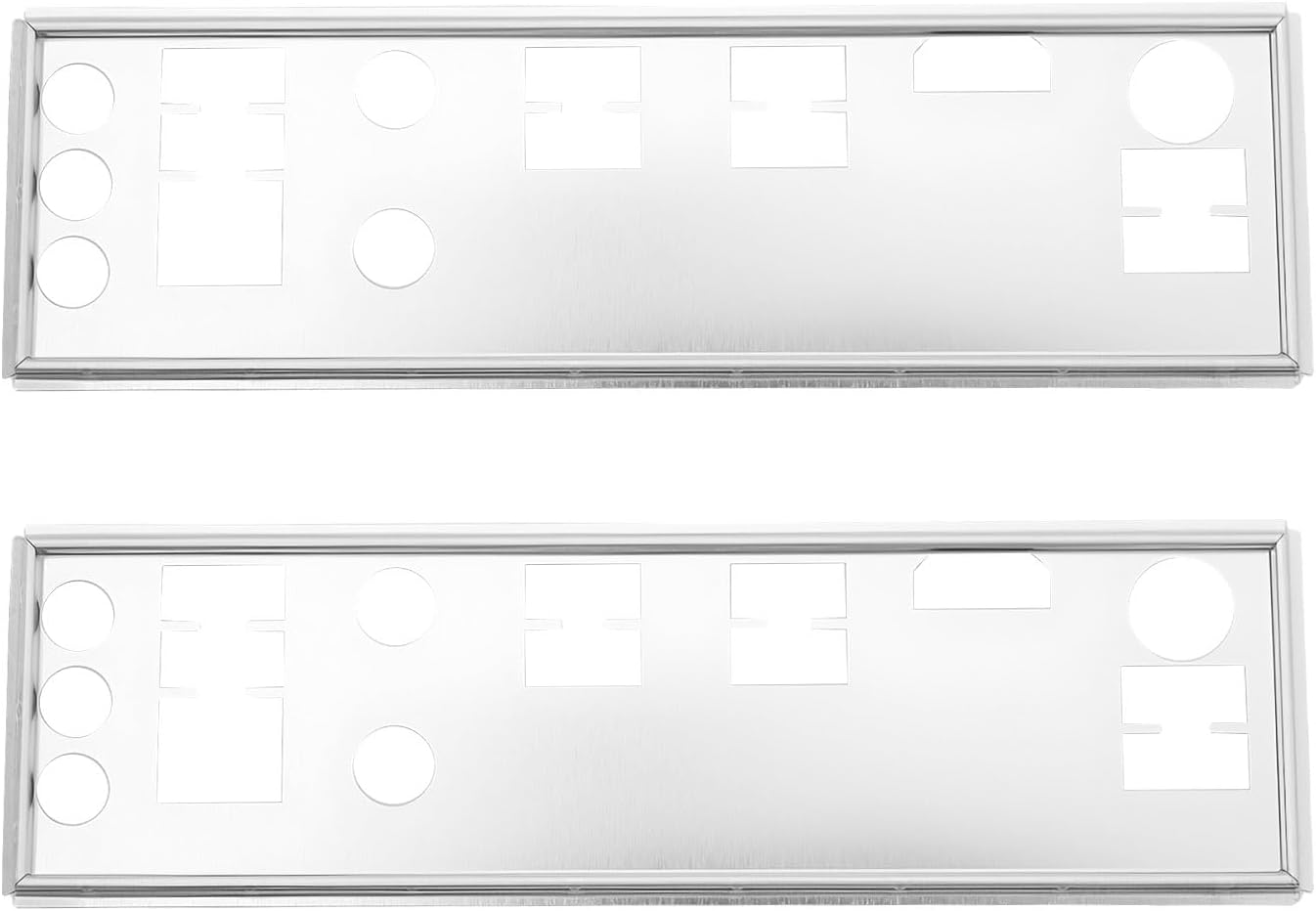 Ecsing 2Pcs I/O Motherboard Back Plate Compatible with Gigabyte B450M DS3H Wifi image number 5
