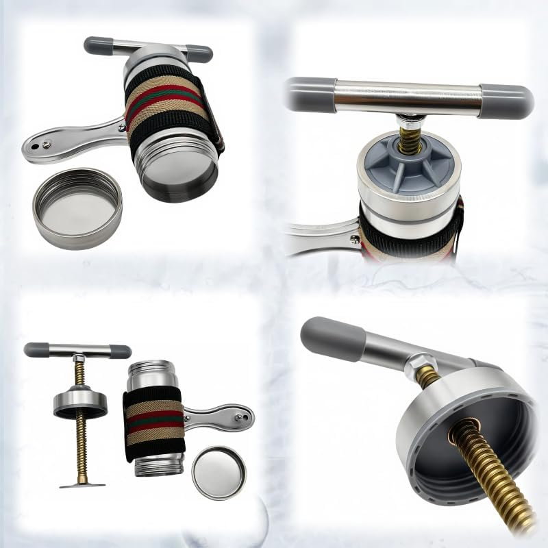 Bath Bomb Press Machine & Shower Steamers Maker Kit - Craft Bath Fizzies & Aromatherapy Tablets Handheld Press, DIY Gift Set for Women, Kids image number 3