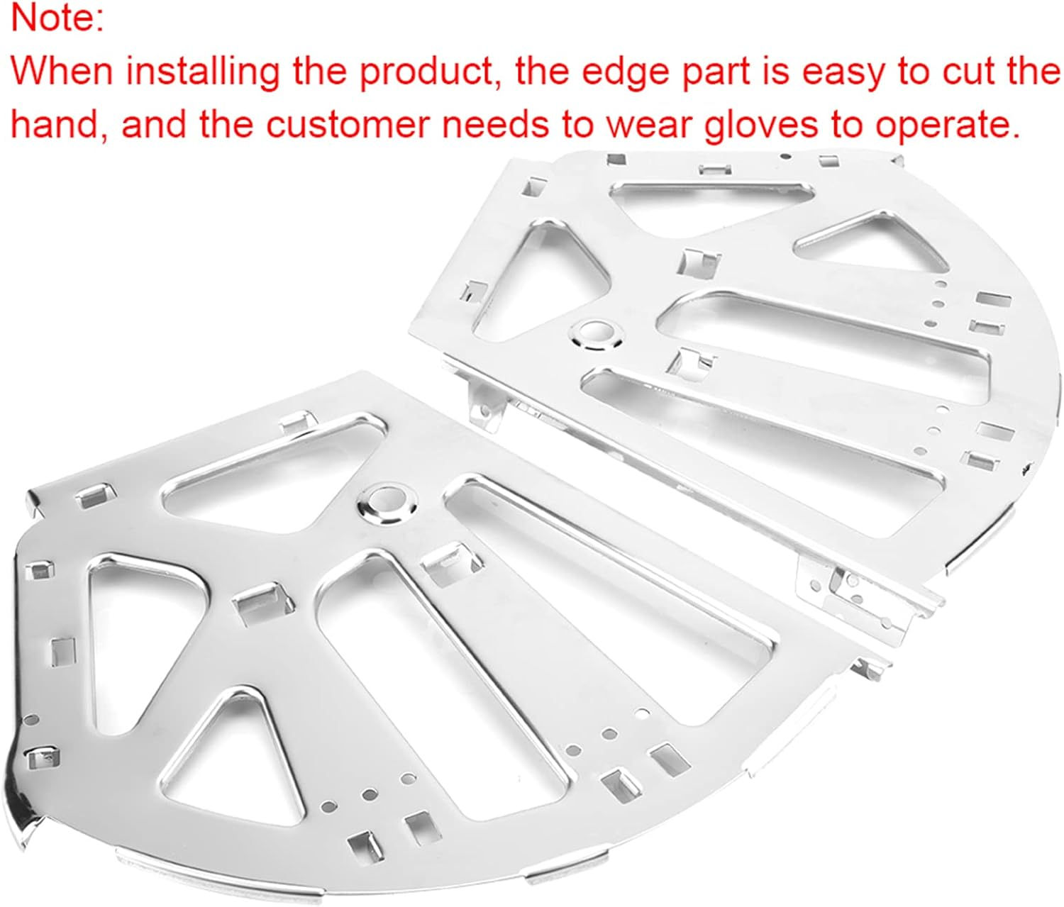 Stainless Steel Shoes Drawer Cabinet Hinges Turing Rack Replacement Fittings, Solid & Durable, Easy to Install (3 Layers) image number 5