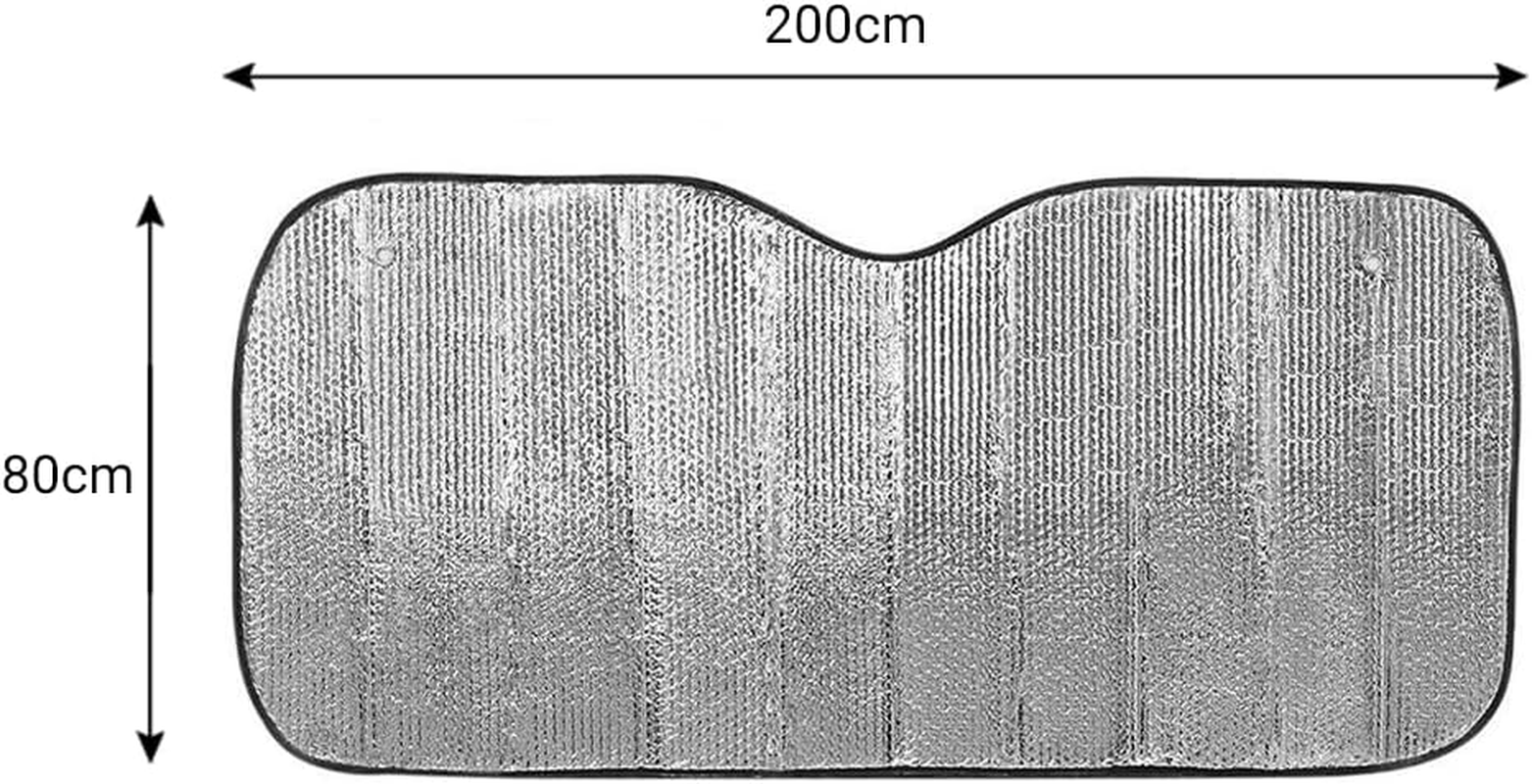 BIGTEDDY 1X Extra Big Large Van Bus Truck Sunshade Windscreen Sun Shade Heat Reflective