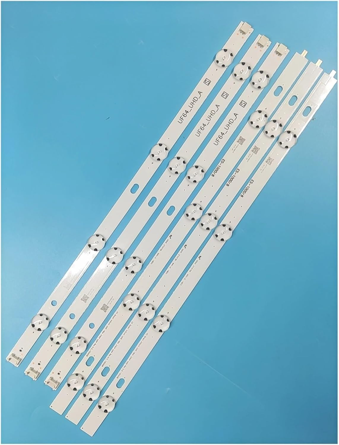 LED Backlight Strip for 43UH610V 43UH619V 43UH603V 43UF6407 43UF671V 43UF6400 43UH610A 43UH6030 43LH60_FHD_A Type UF64_UHD_A (Color : 5 Set) - 1 Set image number 4