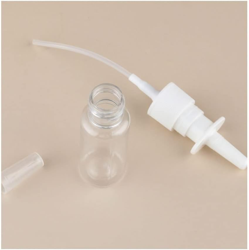 3-Pack 30Ml Empty Nasal Spray Bottles &ndash; Refillable Plastic Mist Sprayer for Saline Solution, Aromatherapy & Travel | Leak-Proof Fine Mist Pump image number 4