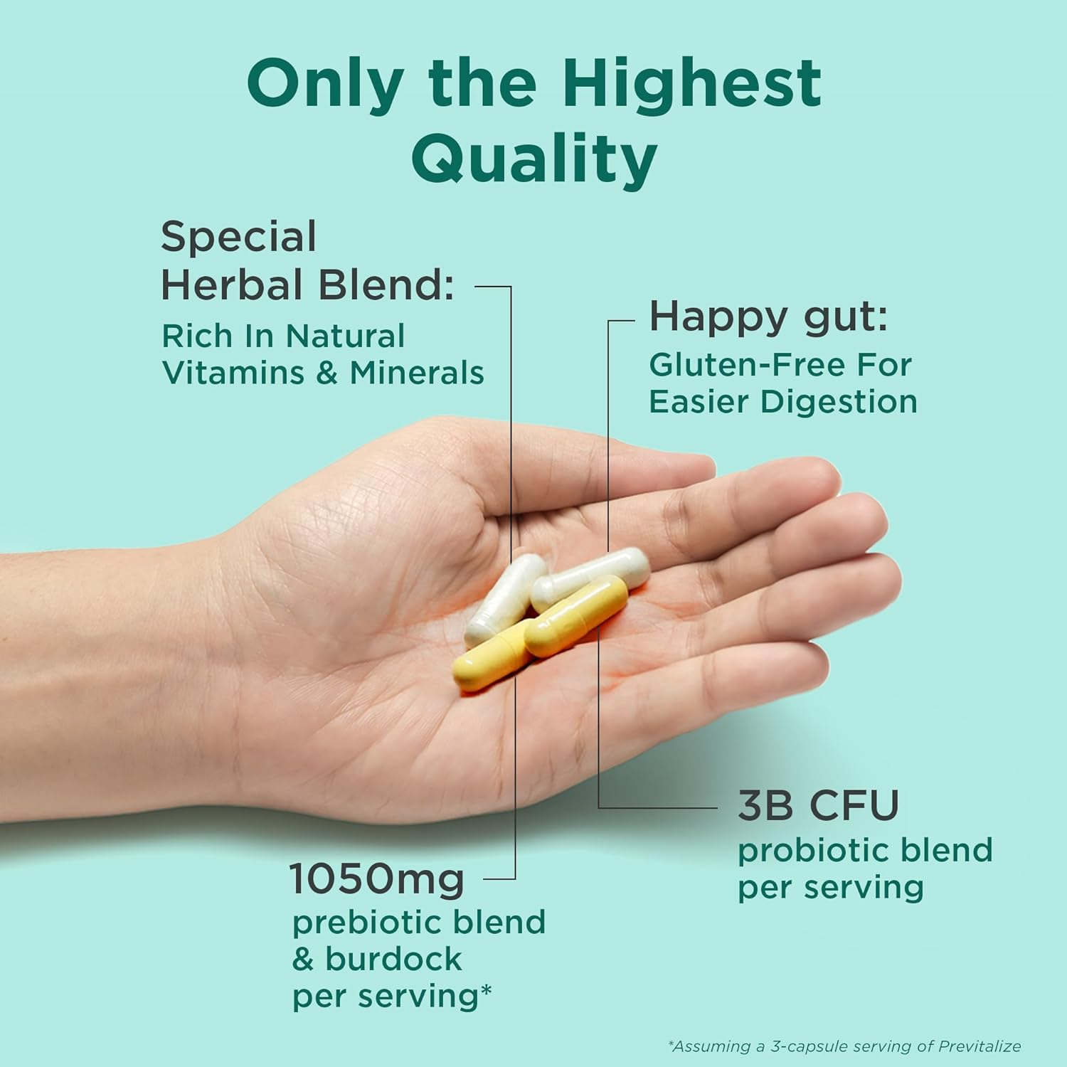 BB Company Slim Gut Bundle | Prebiotics and Probiotics for Women | Joint Support, Gut Health, Sexy Midsection Curves & Bloat | Provitalize 60 Ct & Previtalize 90 Ct | Value Bundle image number 5