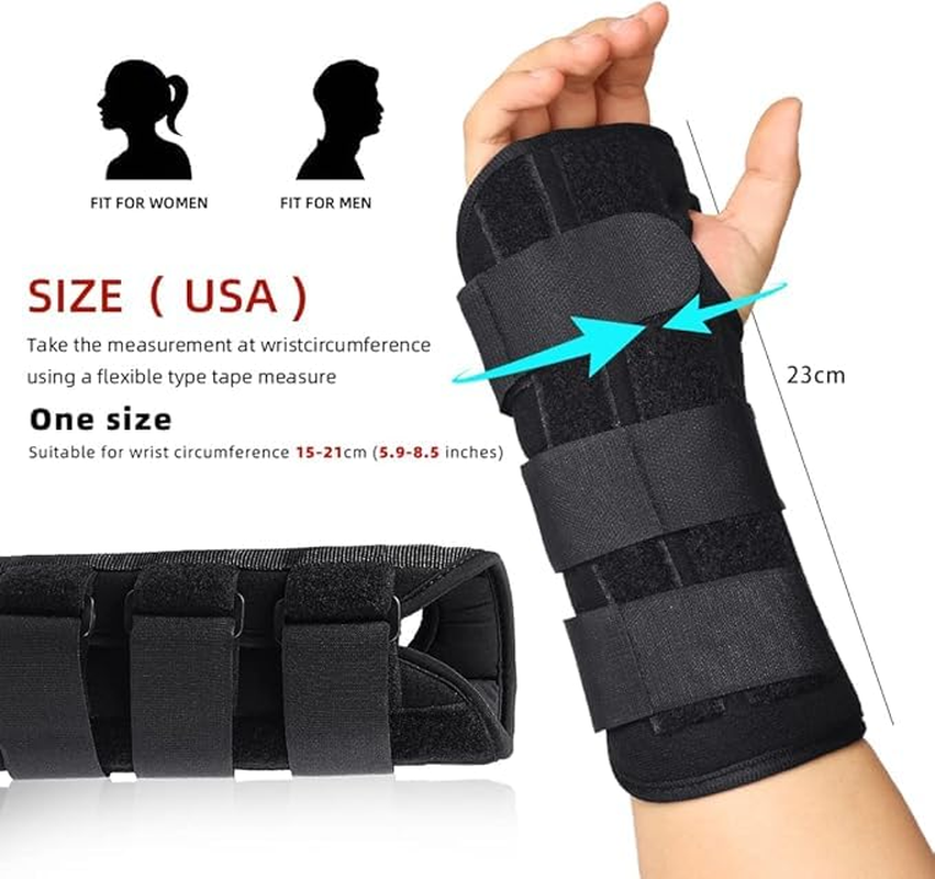 Carpal Tunnel Splint, Night Sleep Wrist Brace Adjustable Arm Hand Support for Tendonitis, Arthritis,Injuries,Wrist Pain,Sprain (Left Hand) - Life image number 5