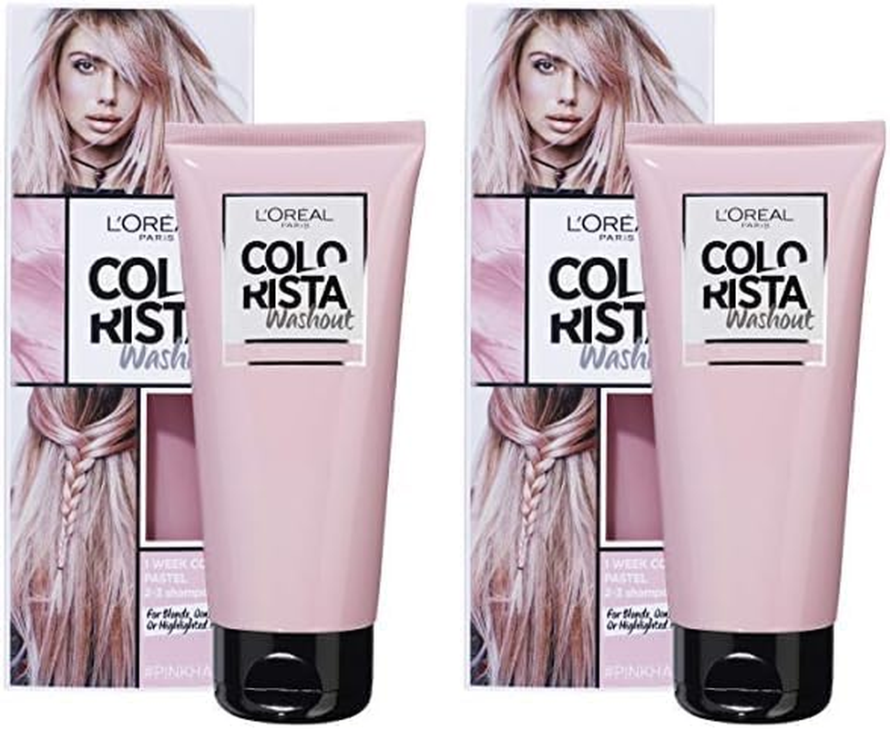 L&rsquo;Or&eacute;al Paris Colourista Washout Turquoise Hair (Semi-Permanent Hair Colour)