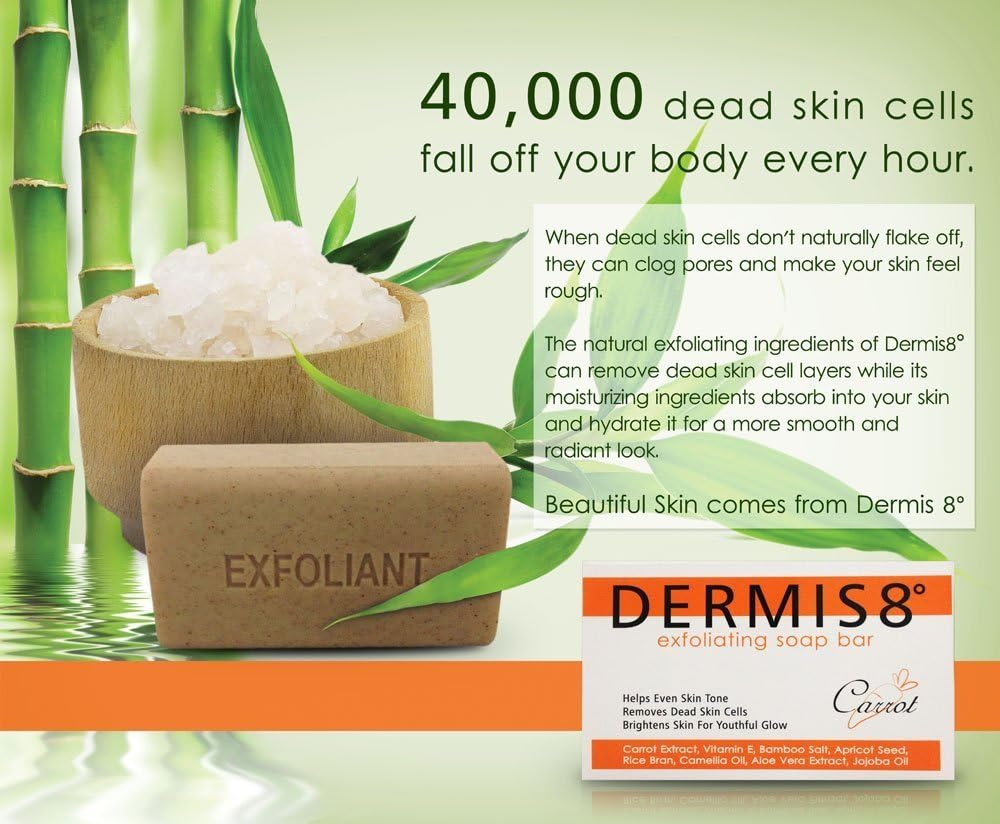 Dermis8 Exfoliating Brightening Soap 210Ml (200Gr) image number 2