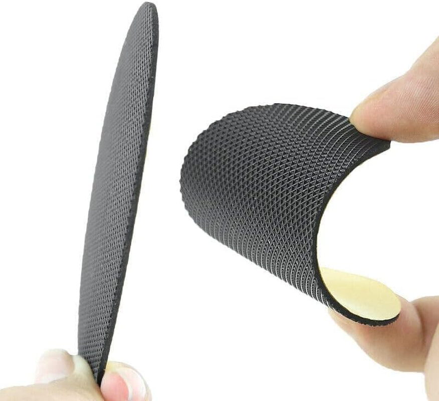 4 Pairs Self Adhesive Non Slip Shoe Sole Grip Pads High Heel Slippery Soles Care image number 1