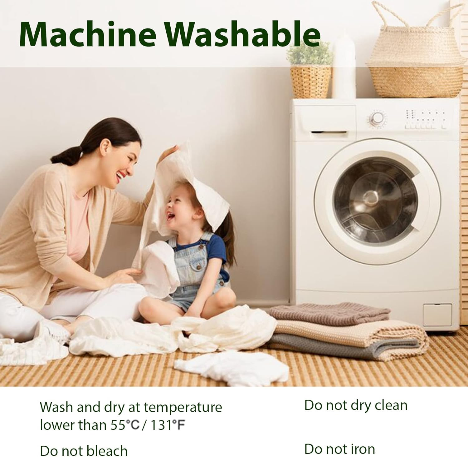 Spirehues 100% Waterproof Bamboo Terry Mattress Protector, Breathable & Durable, Deep Pocket Fitted Cover, King (183X203+38Cm) image number 4