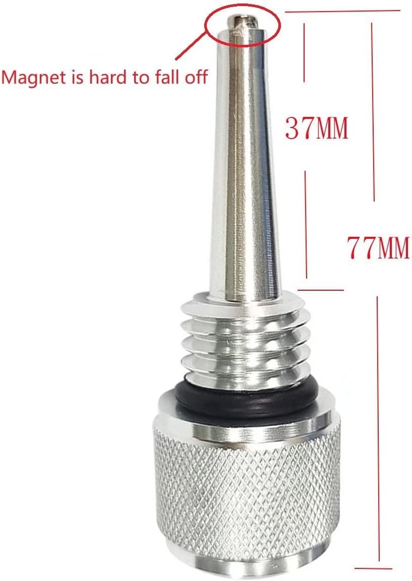 Larlansz Magnetic Oil Dipstick for SMALL Inverter Generators Compatible with Wen Yamaha Predator 2000 Westinghouse Champion Ai Power Generac Pulsar
