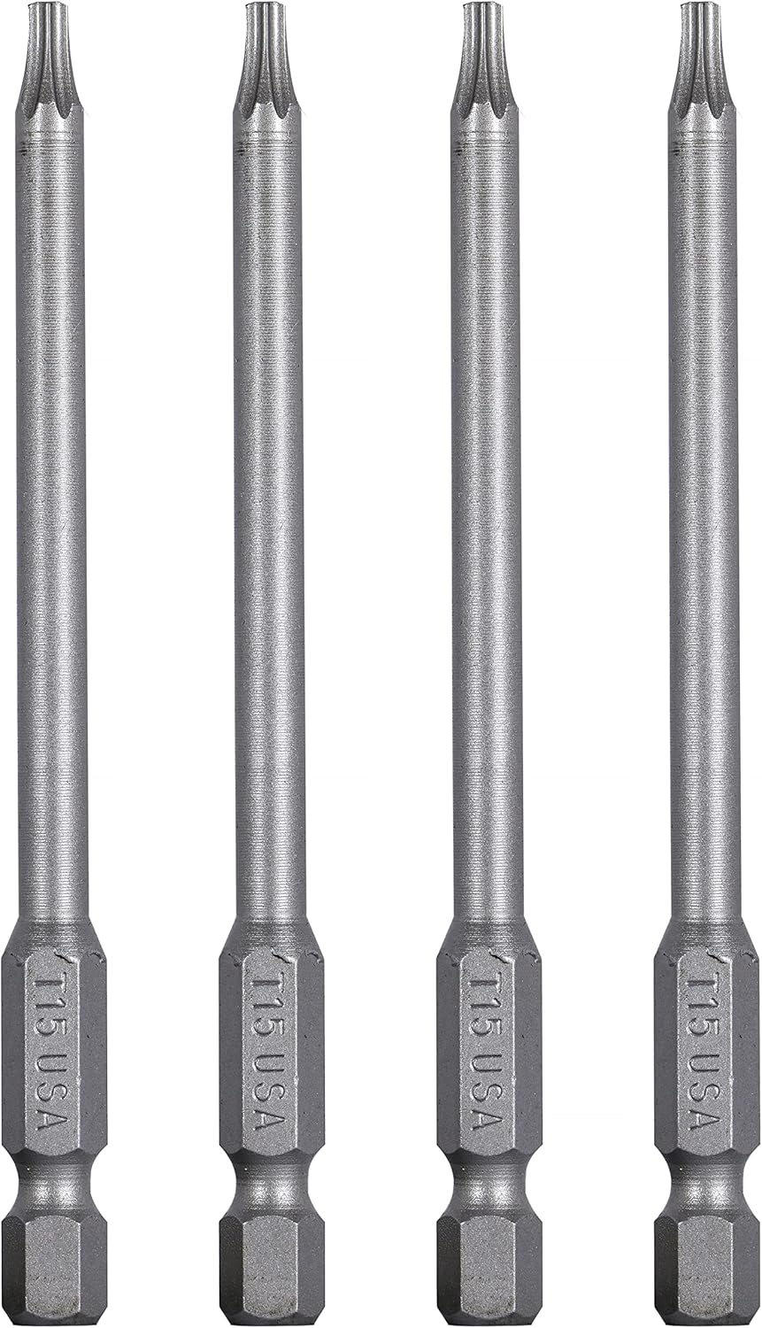 T15 X 3.5" Torx Power Bit, 4 Pack image number 4