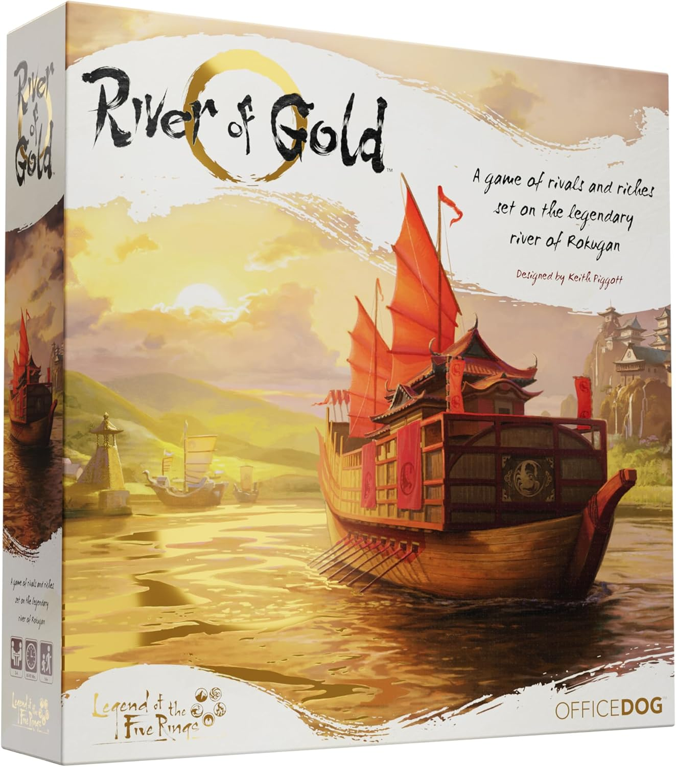 Office Dog River of Gold Board Game: 1-Player, Age 3+ image number 5