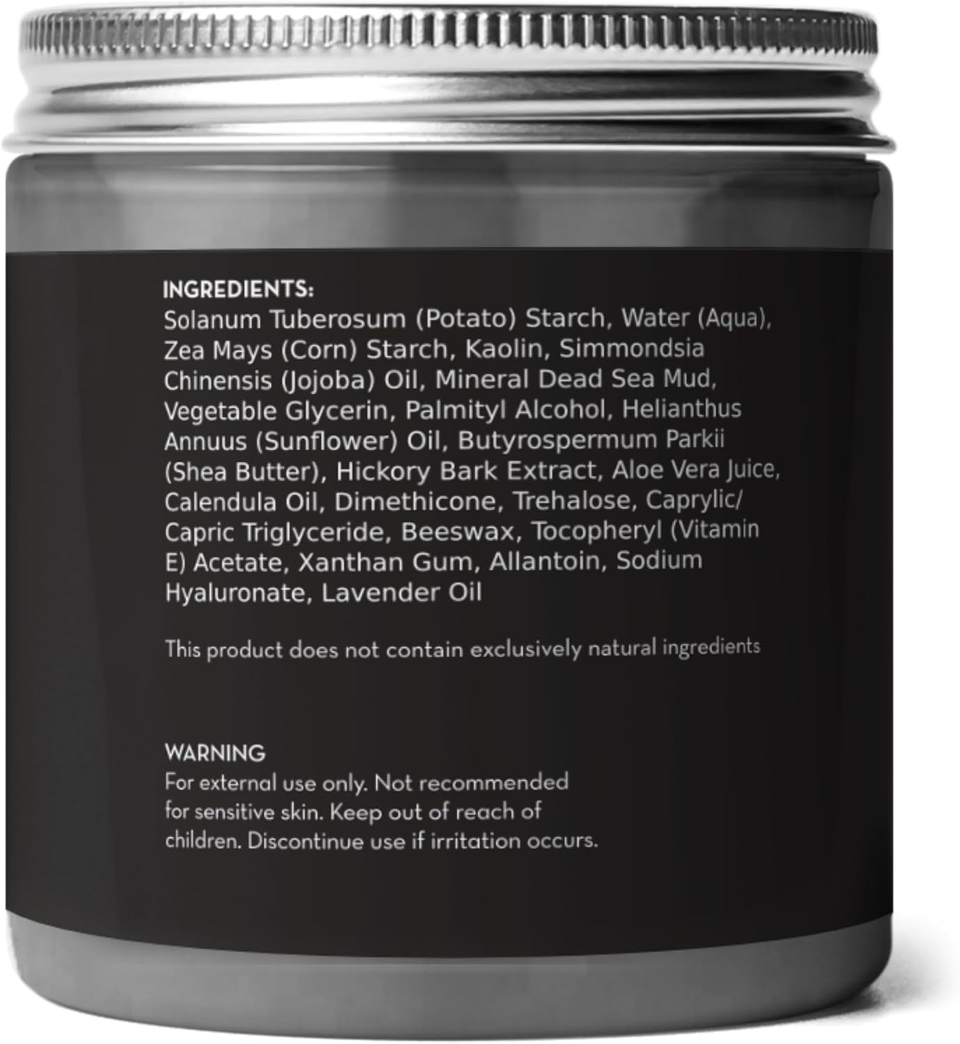 Pure Body Naturals Dead Sea Mud Mask - Face Mask and Body Mud for Acne, Blackheads, and Oily Skin - Facial Self Care for Men and Women - Minimize Pores with Deadsea Mud, Clay, Charcoal - 8.8 Ounce image number 6