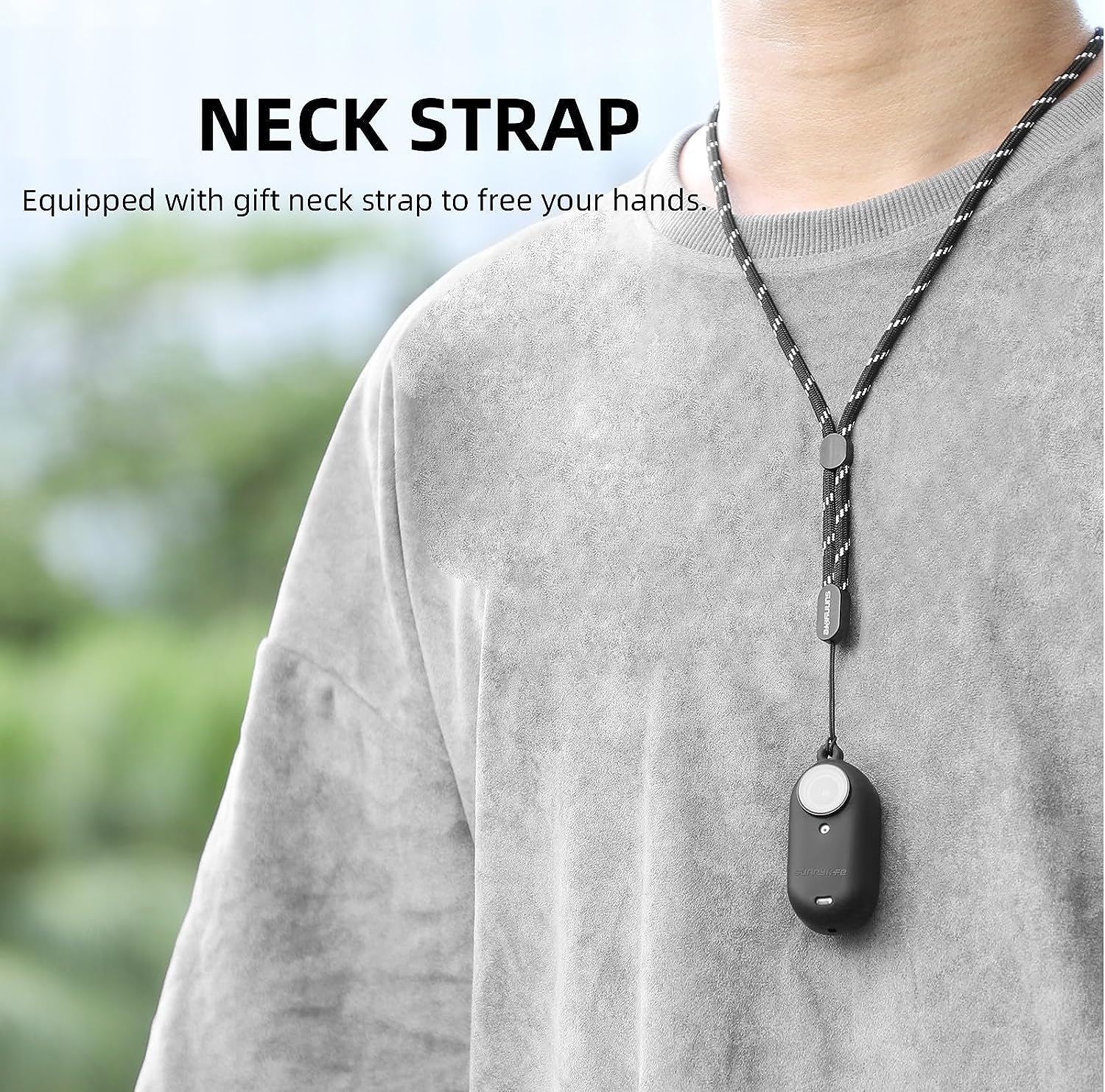 Camgo Sunnylife Silicone Case for Insta360 GO 3S (Black) - Black image number 5