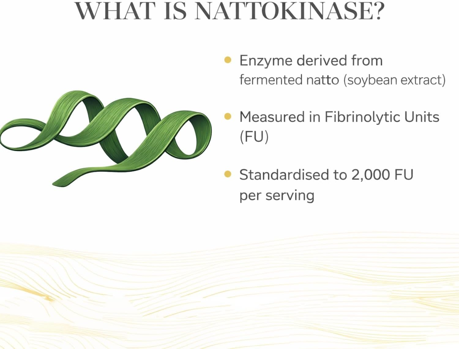 Nattokinase 4000 FU 200Mg per Serving, Fermented Soybean Extract, 120 High-Purity Vegan Non GMO Capsules by Glowbelly image number 1