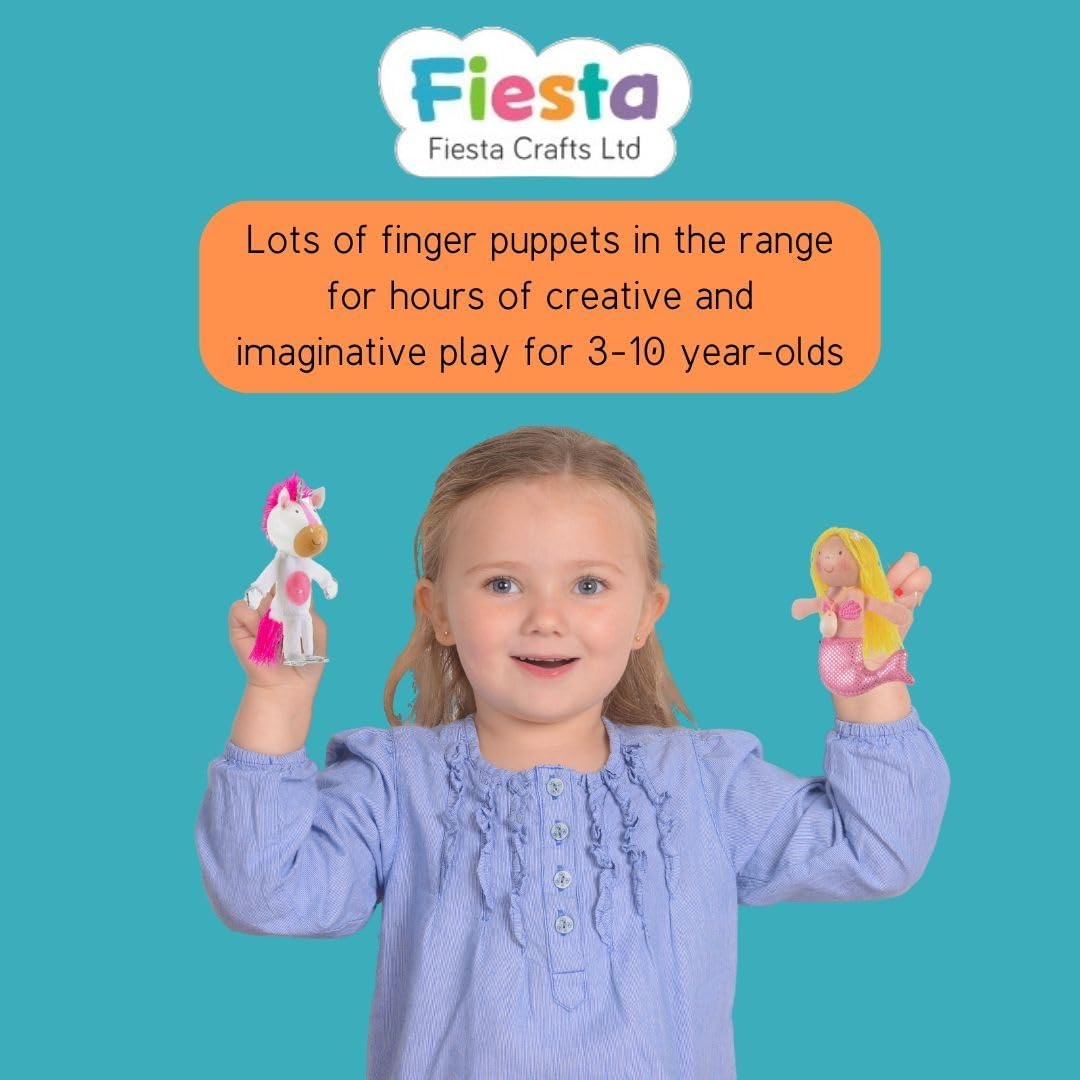Fiesta Crafts G-1021 Fairy Finger Puppet, Various image number 2