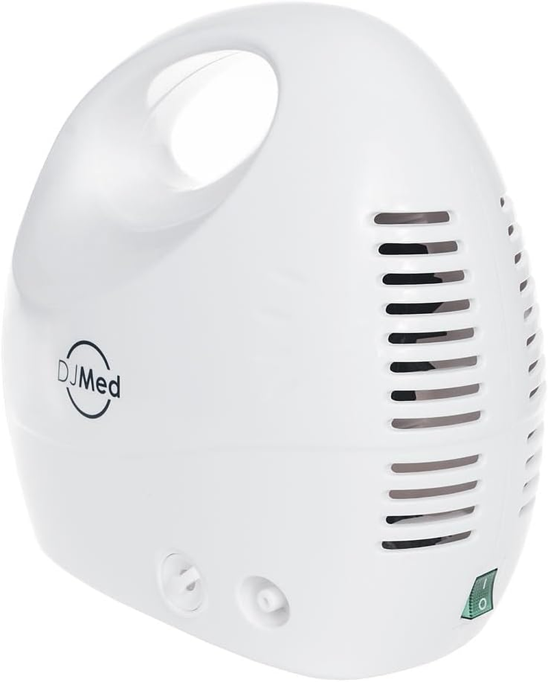 Djmed Homecare Tabletop Compressor Nebuliser Nebulizer Machine with Masks, Mouthpiece for Adults and Kids
