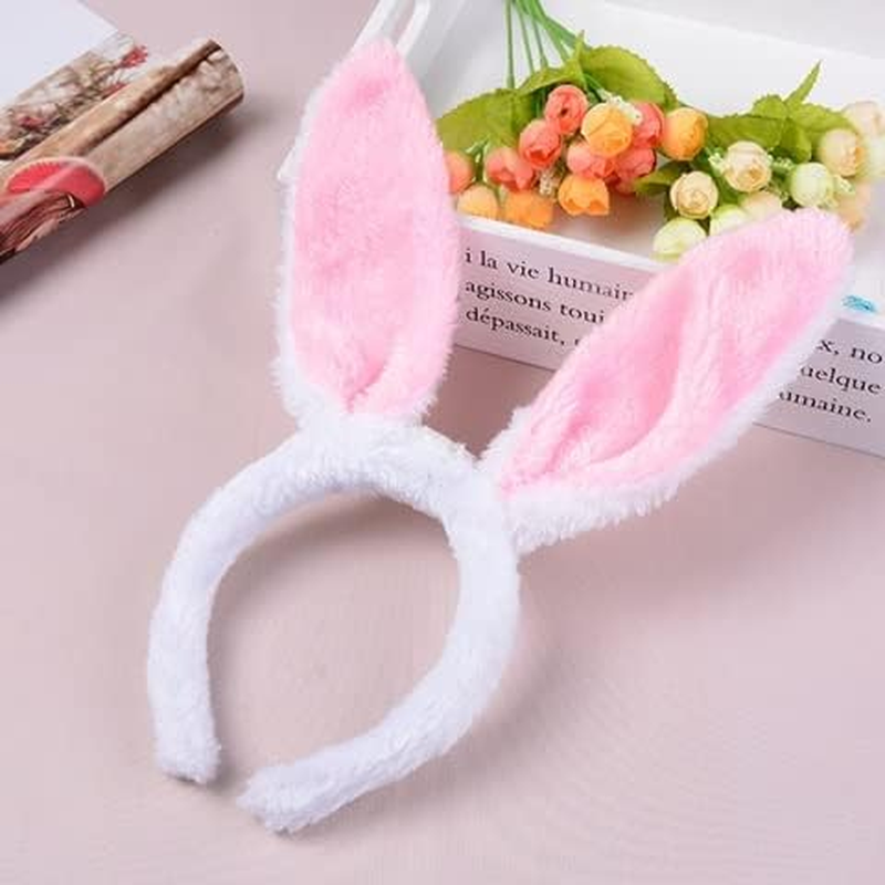 4Pcs Rabbit Ear Headband Easter Party Hair Band Hair Accessories image number 6