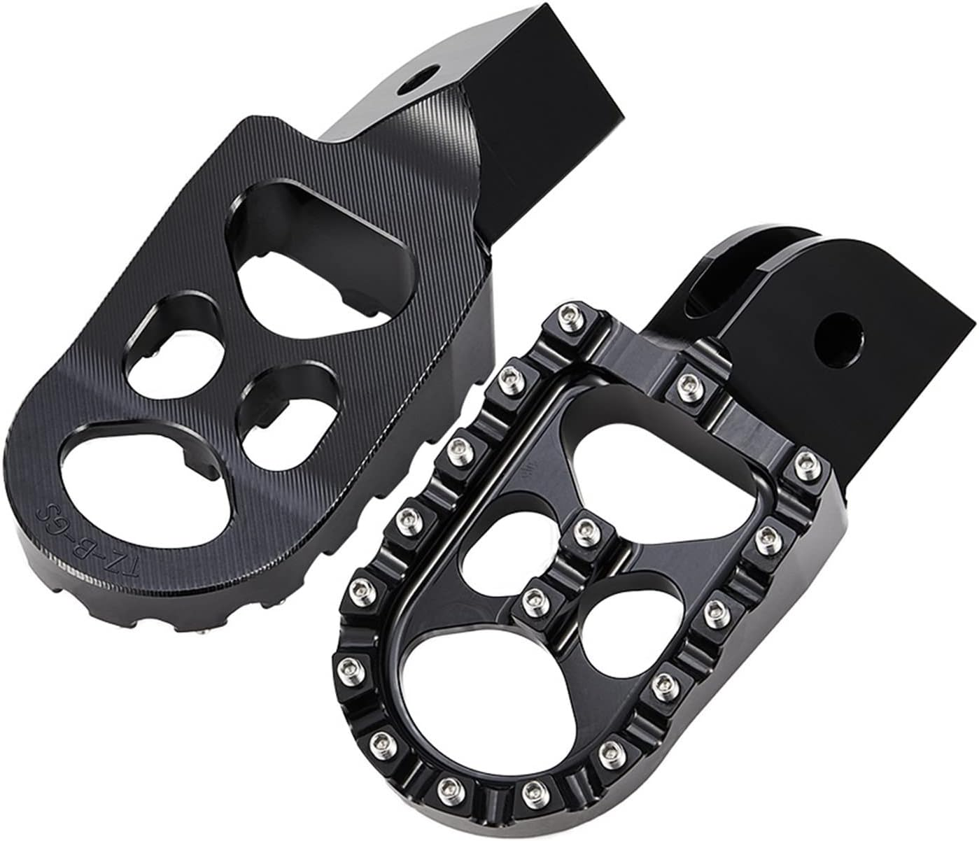 Motorcycle Foot Pegs Footrest for R1200GS for Adventure F800GS F750GS 2013-2015 Foot Pedals Billet Wide Black Accessories image number 4