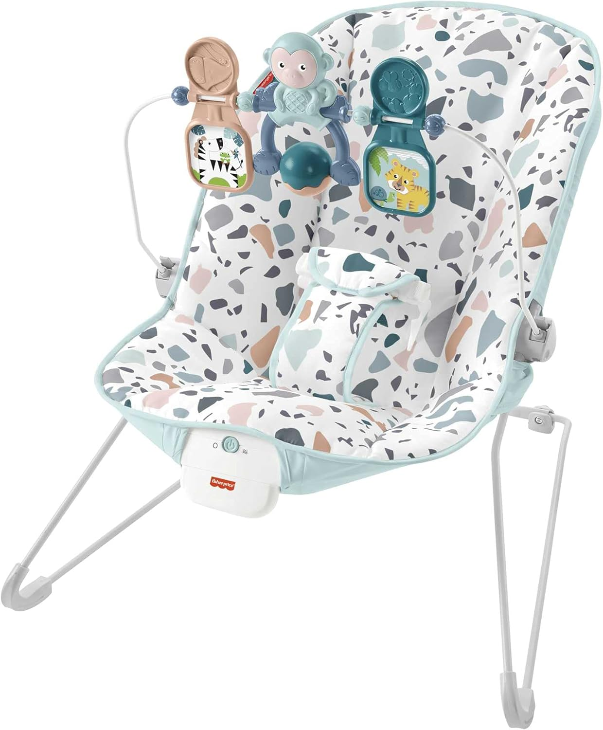 Fisher-Price Baby'S Bouncer Pacific Pebble, Portable Bouncing Chair for Soothing and Play for Newborns and Infants image number 5