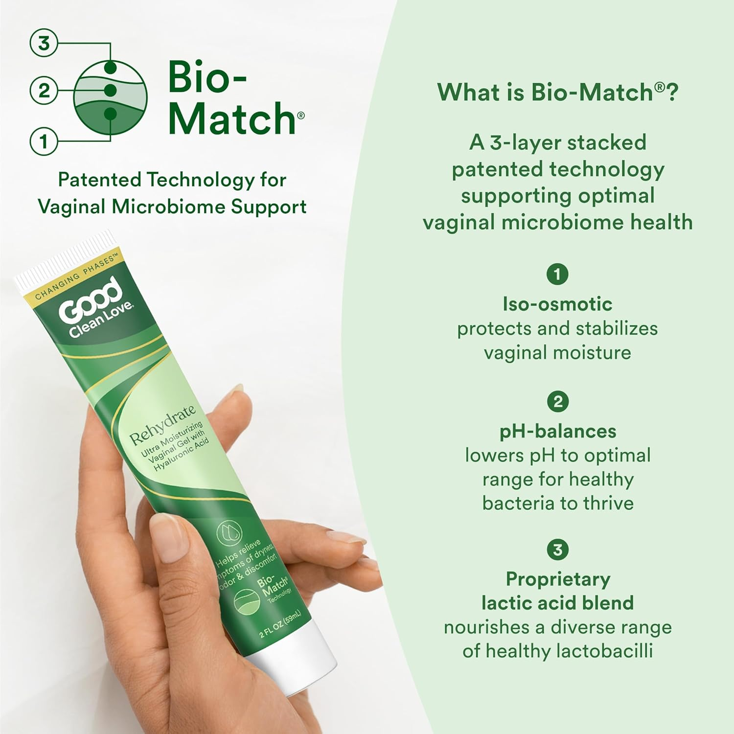 Good Clean Love Bionourish Moisturizer W- Hyaluronic Acid 2 Oz (Net) image number 5