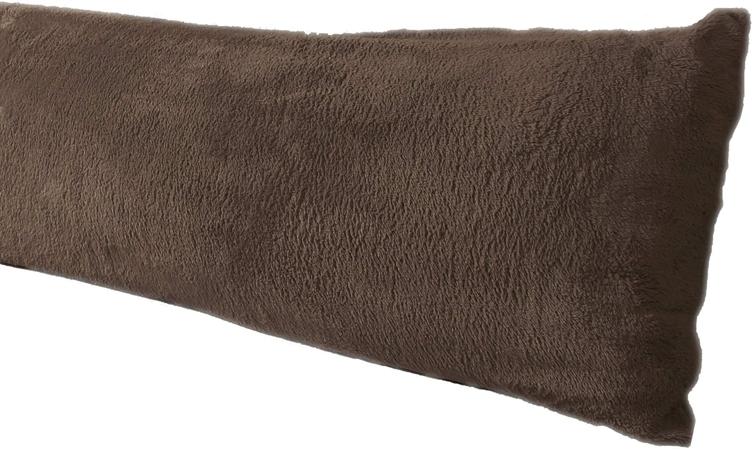Truworth Bedding Extra Soft Body Pillow Cover, Sherpa/Microplush Material, 20X54 Inches, Zipper Closure (Bice)