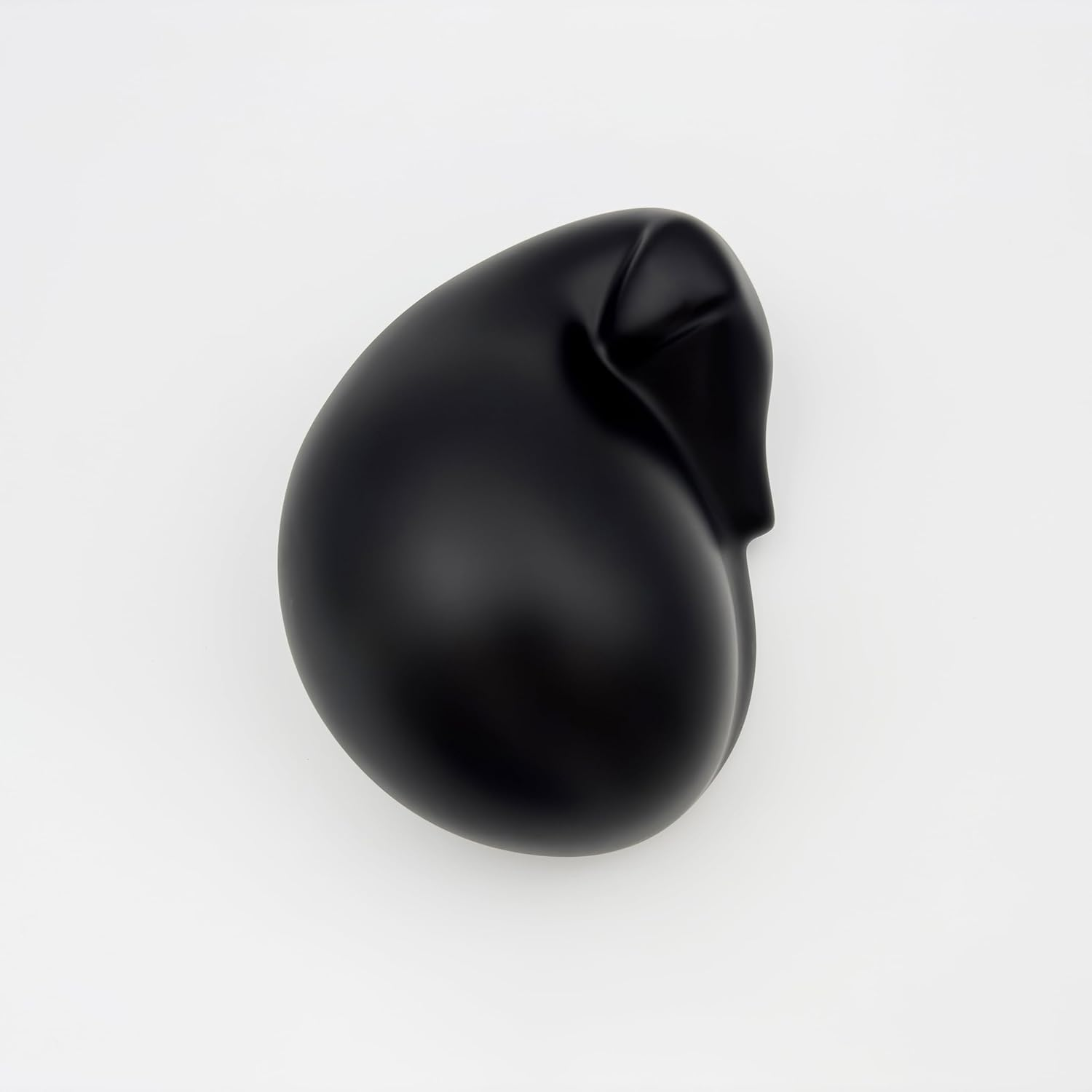 Comemori Sleeping Dog Urn for Ashes (Black)