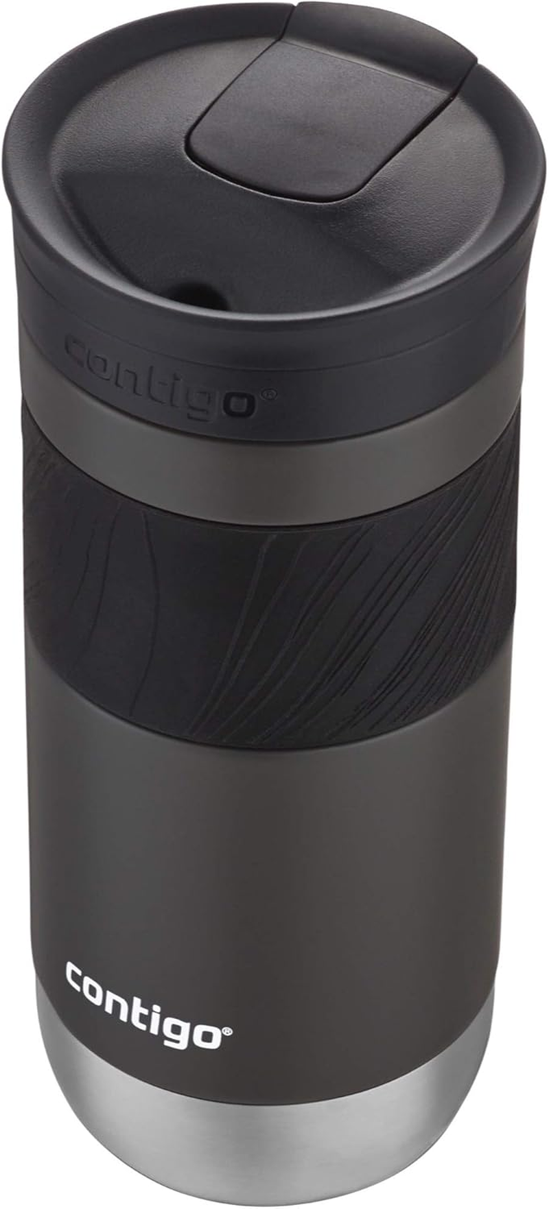 Contigo Byron 16Oz Vacuum-Insulated Stainless Steel Travel Mug, Leak-Proof Lid, Reusable Coffee Cup or Water Bottle, Bpa-Free, Keeps Drinks Hot or Cold for Hours, 2 Pack, Sake and Juniper Color image number 3