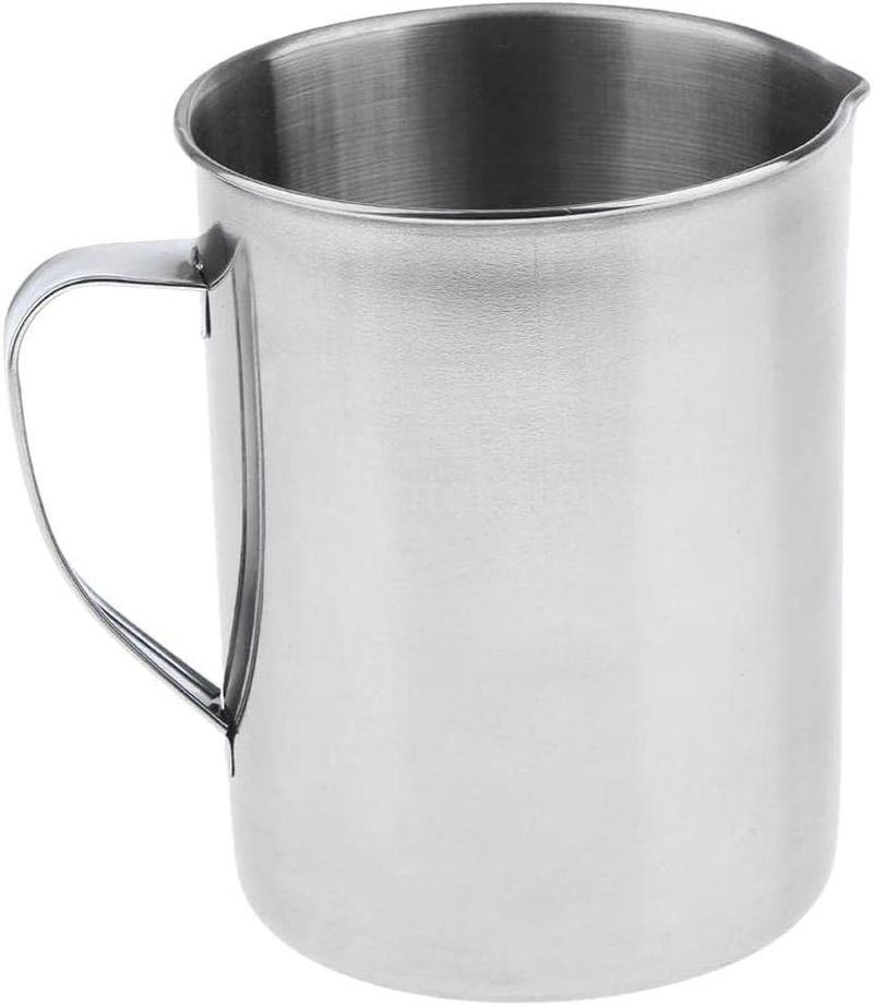 Segolike Stainless Steel 2L Laboratory Kitchen Graduated Measuring Cup with Handle image number 3