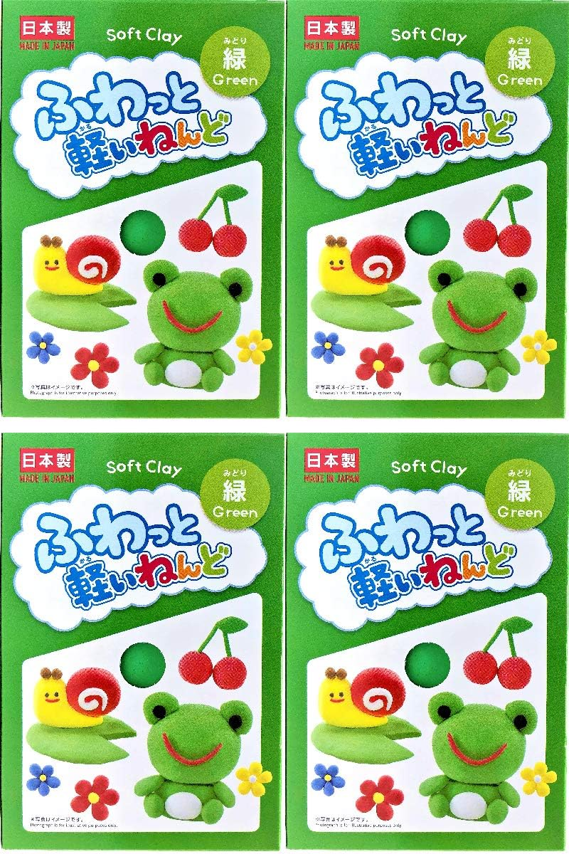 YACHIYO DAISO Soft Clay Lightweight Fluffy Packs (1 Set, White)