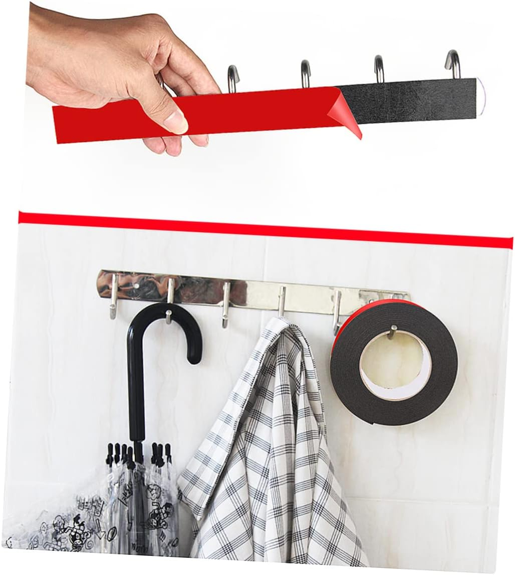 TEHAUX PE Double-Sided Adhesive Tape Red Car Trim Strip Weatherproof Seal Strip for Automotive and Wall Safe Decorative Use 10Mm X 10M 1.0Mm Thick image number 3