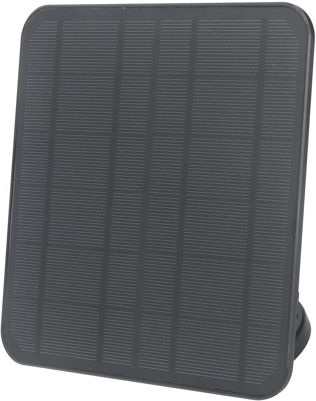 Solar Panel for Outdoor Security Camera, 12W Solar Panel for Ring Spotlight Camera, for Stick up Cam Battery, IP65 Weatherproof Solar Powered, Wall Mount (Black)