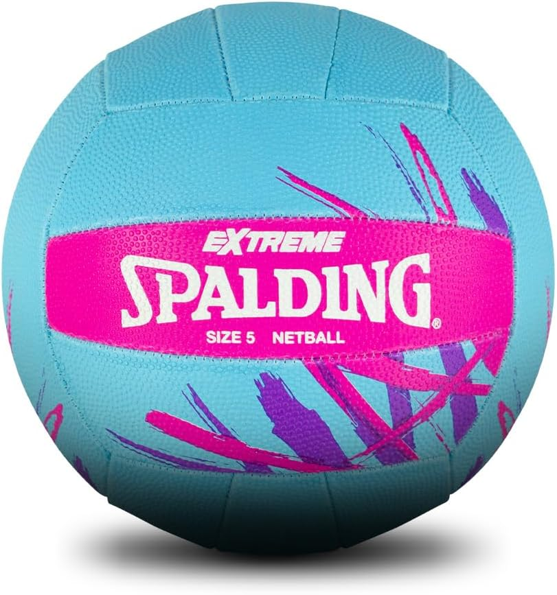 Spalding Extreme Training Netball, Blue, Purple and Pink