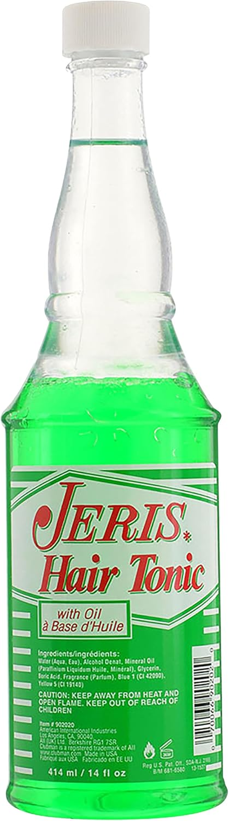 Clubman Jeris Hair Tonic with Oil - Restores and Conditions Hair, Lightweight Formula, Refreshing Scent, Professional Size, 14 Fl Oz image number 5