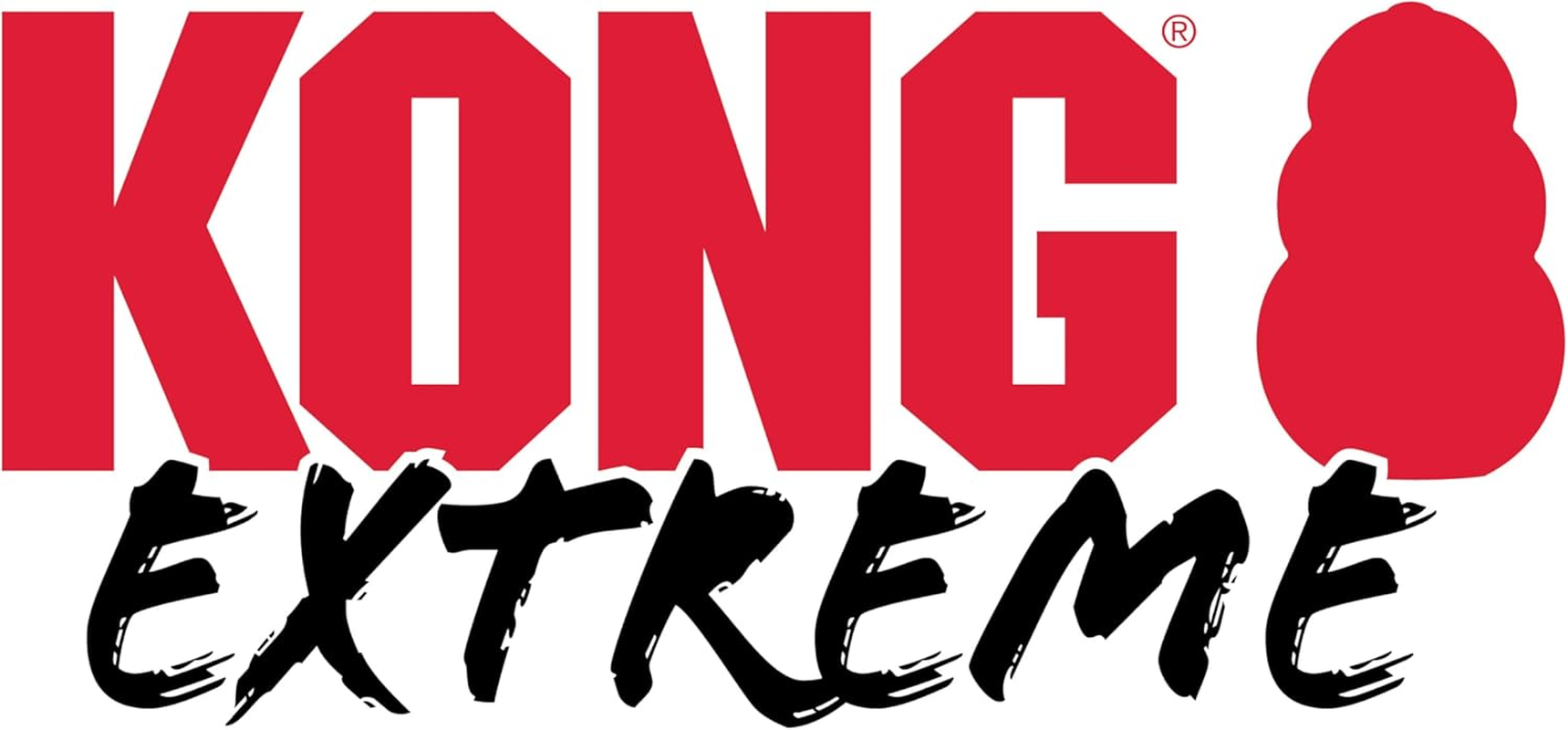 KONG - Extreme Dog Toy - Toughest Natural Rubber, Black - Fun to Chew, Chase and Fetch - for Medium Dogs image number 3