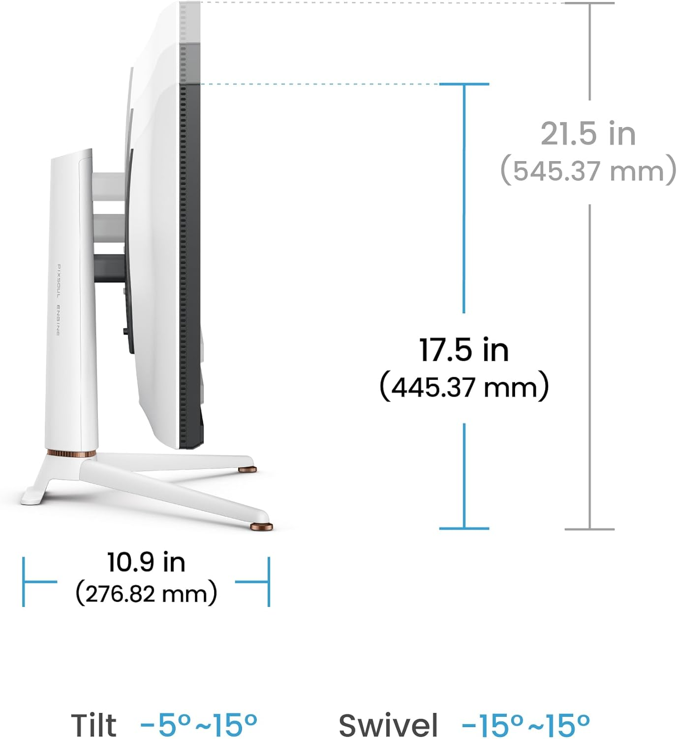 Benq MOBIUZ EX271Q 27&rdquo; 2K 180Hz 1Ms DP 1.4 HDMI 2.0 65W USB-C Gaming Monitor, 95% P3, Displayhdr 400, AMD Freesync, KVM, Pixsoul Engine, Remote Controller image number 5