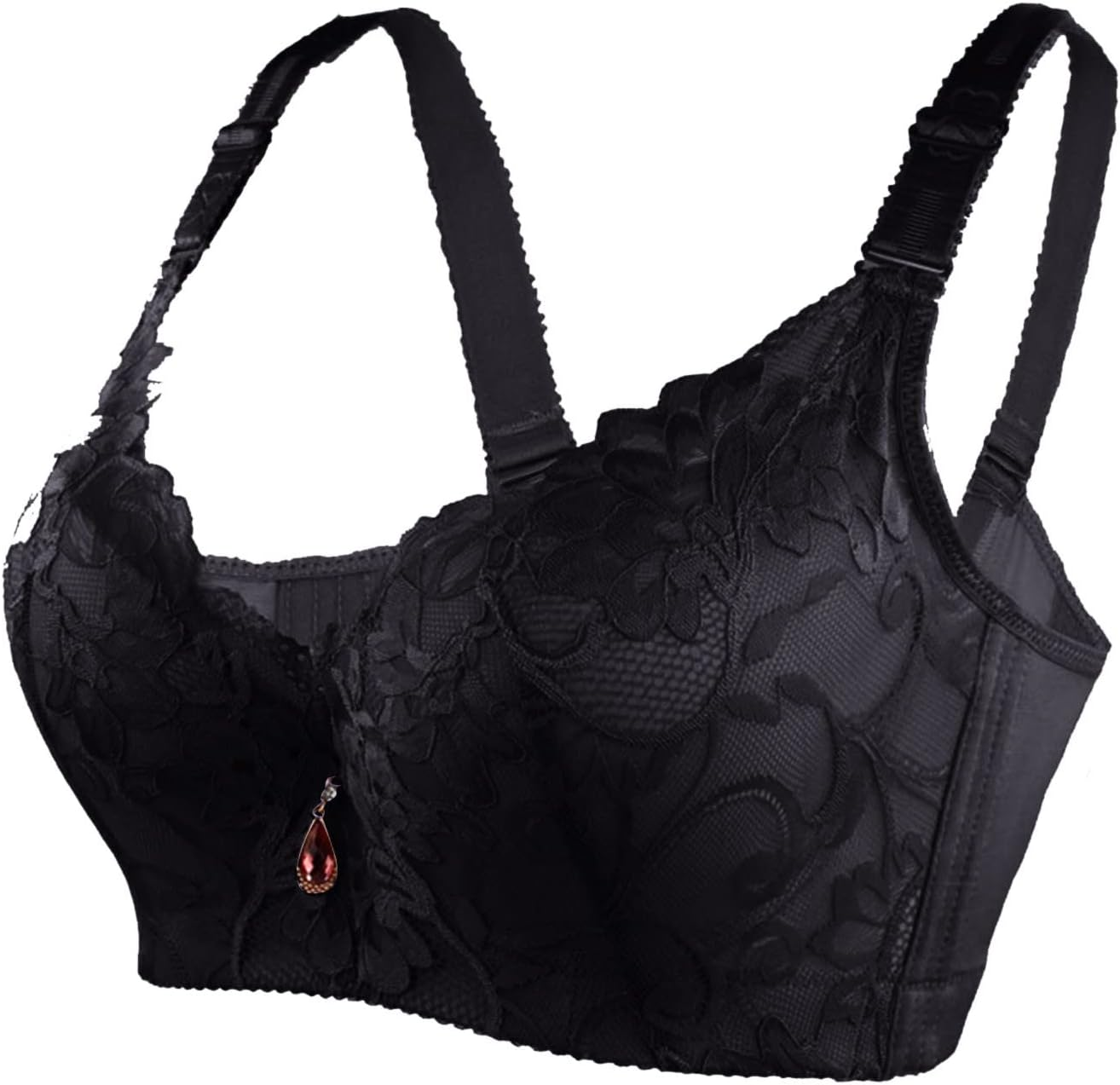 Sports Bra Womens Bras Wired and Ped Maternity with Support Backless plus Size Front Fastening Wireless Firm Strapless Ladies Lace Trendy Underwired Push up Non Clear Back Strap