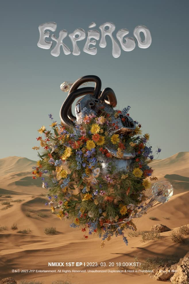 NMIXX Expergo 1St Mini Album Digipack Version Random Cover Cd+14P Accordion Book+1P Photocard+Tracking Kpop Sealed image number 2