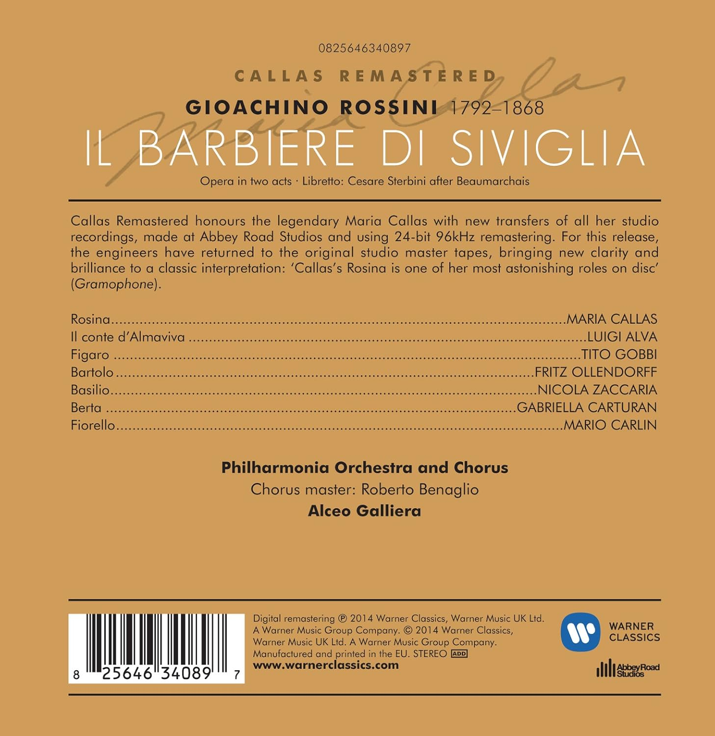 Rossini: Il Barbiere Di Sivigl