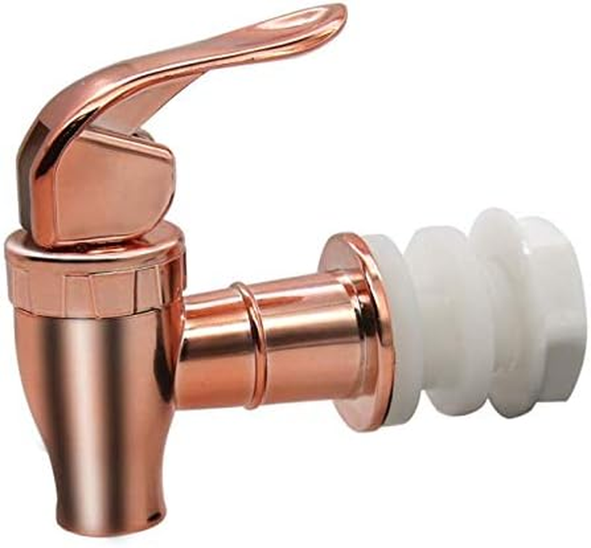 Rose Gold Beverage Dispenser Replacement Spigot, Push Style, 2 Pack image number 6