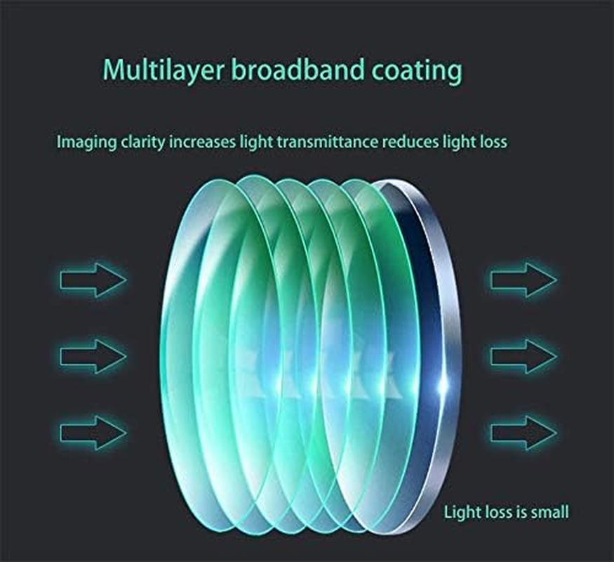 Telescope for Astronomy Astronomical Telescope 150 Times Zoom HD High-Power Portable Tripod Night Vision Deep Space Star View Moon Universe (YELLOW) - Black image number 7