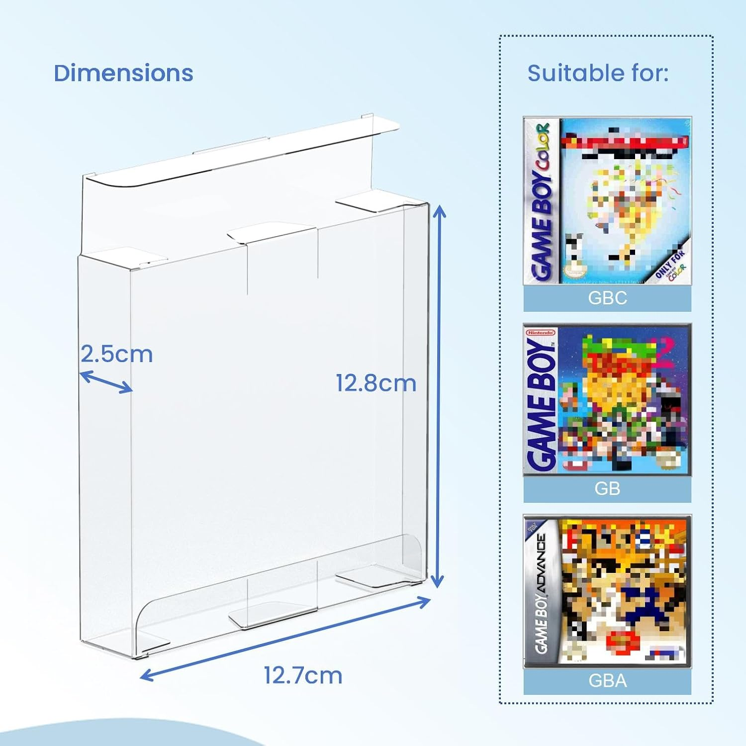 Game Protector for Original Game Boy BOX-10PACK image number 5