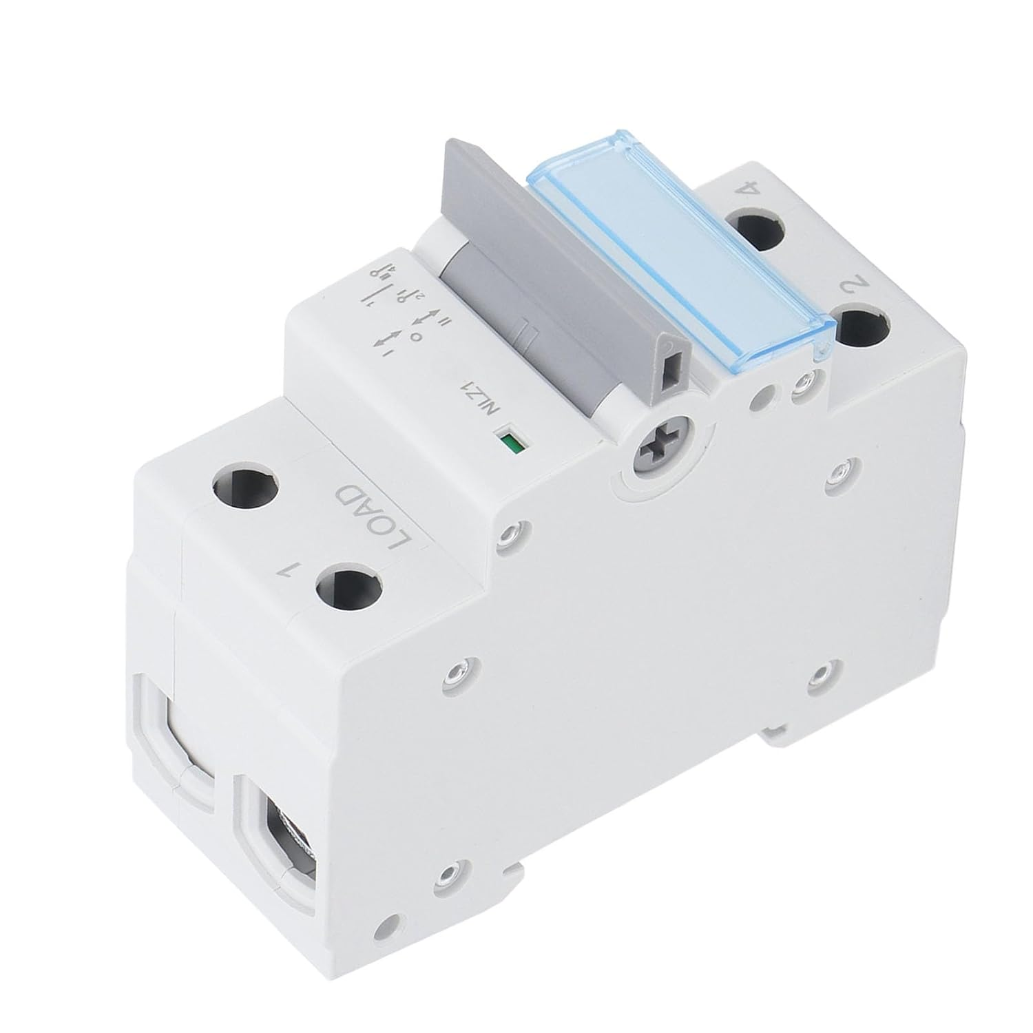 Generic Dual Power Manual Transfer Switch, 1Pcs Generator Transfer Switch with Overload and Short Circuit for RV, Home, Generator (63A) image number 3