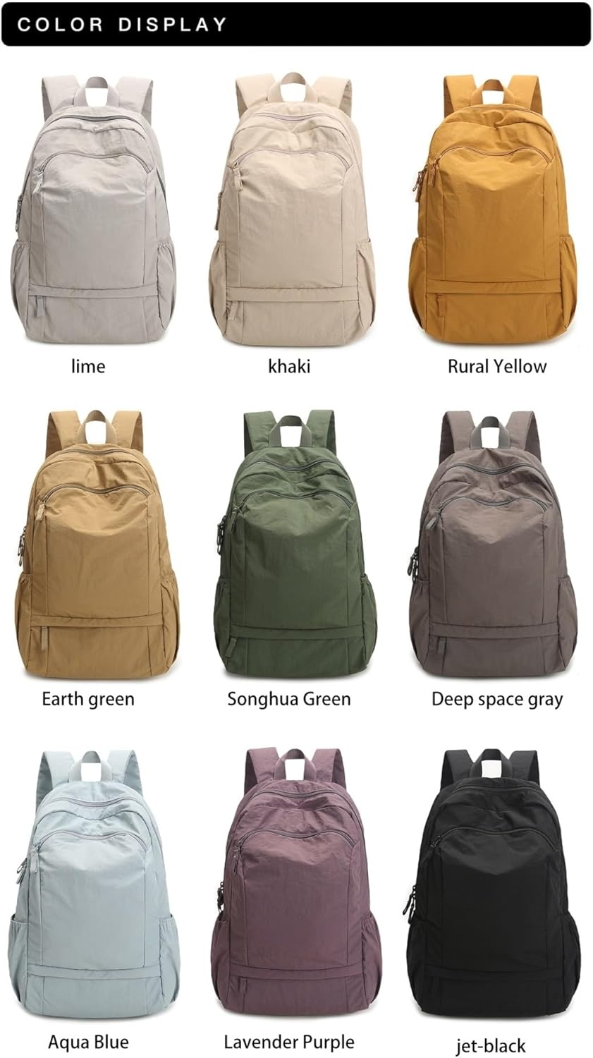 Outdoor Backpack Women'S Travel Lightweight Bag Ultra-Lightweight Mountaineering Sports - Blue image number 7