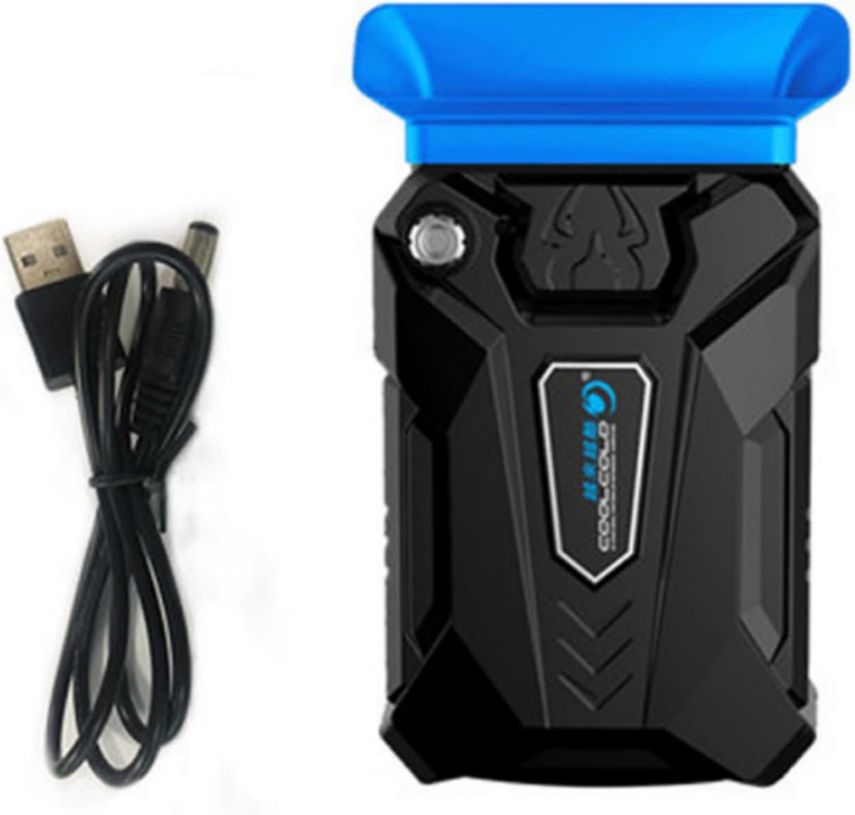 Cool Laptop Cooler with Vacuum Fan, Side Draft Portable Intelligent Notebook Radiator, Rapid Cooling, Automatic Manual Mode Portable Compatible with Laptop Cooling Pads image number 5