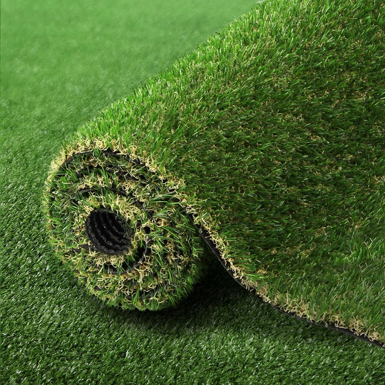 Primeturf Artificial Grass Synthetic Fake Lawn Turf 2Mx5M Plant 4-Coloured 30Mm image number 1
