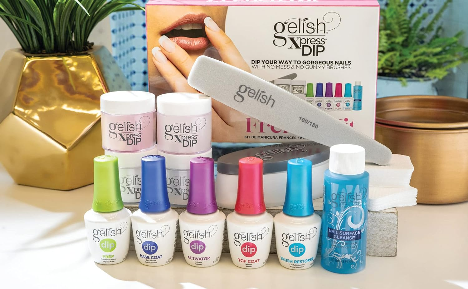 Gelish Xpress Dip French Starter Kit