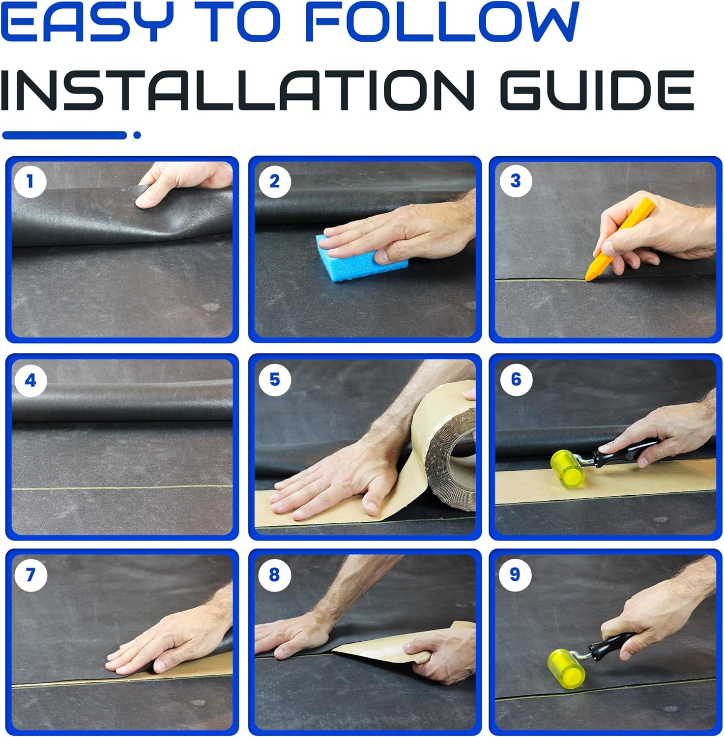 Pond Liner Seam Tape Kit - 60 Feet X 3 Inch - Double Sided Butyl Tape - Bond Seal or Repair EPDM PVC HDPE LDPE RPE LLDPE - Perfect for Small or Large Fish and Koi Ponds Waterfalls and Water Features image number 1