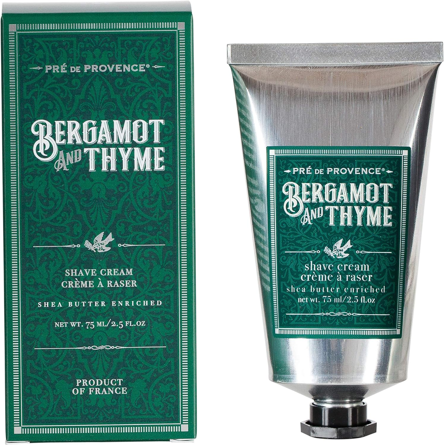 Pre De Provence Shea Butter Enriched Men'S after Shave Balm, 2.5 Ounce - Bergamot & Thyme (Packaging May Vary)
