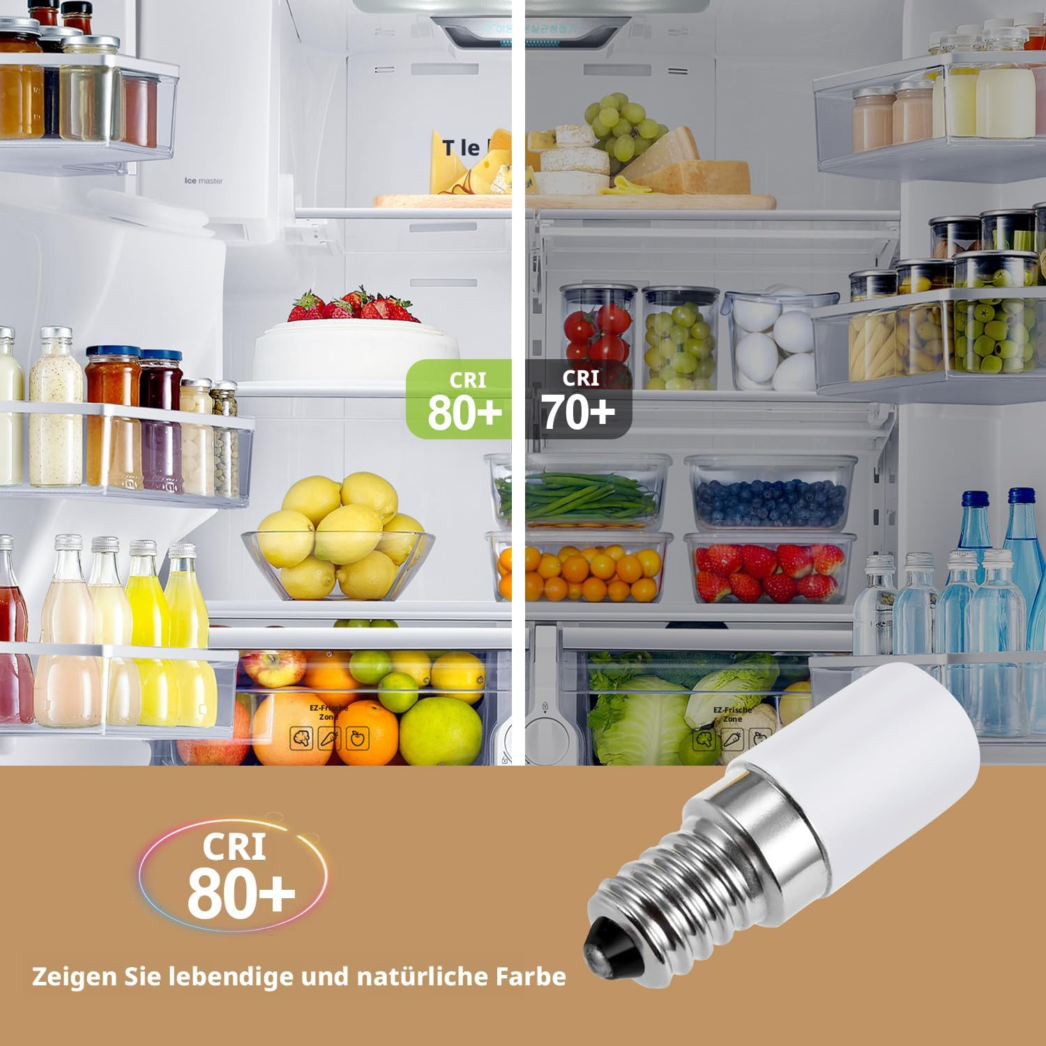 Linqzxz E14 LED Bulbs, 2W Candle Lamps Equivalent 20W, 6000K Daylight White, AC 220-240V Bulbs for Home, Garage, Warehouse, Indoor - LED Corn Bulbs, Pack of 3 image number 4