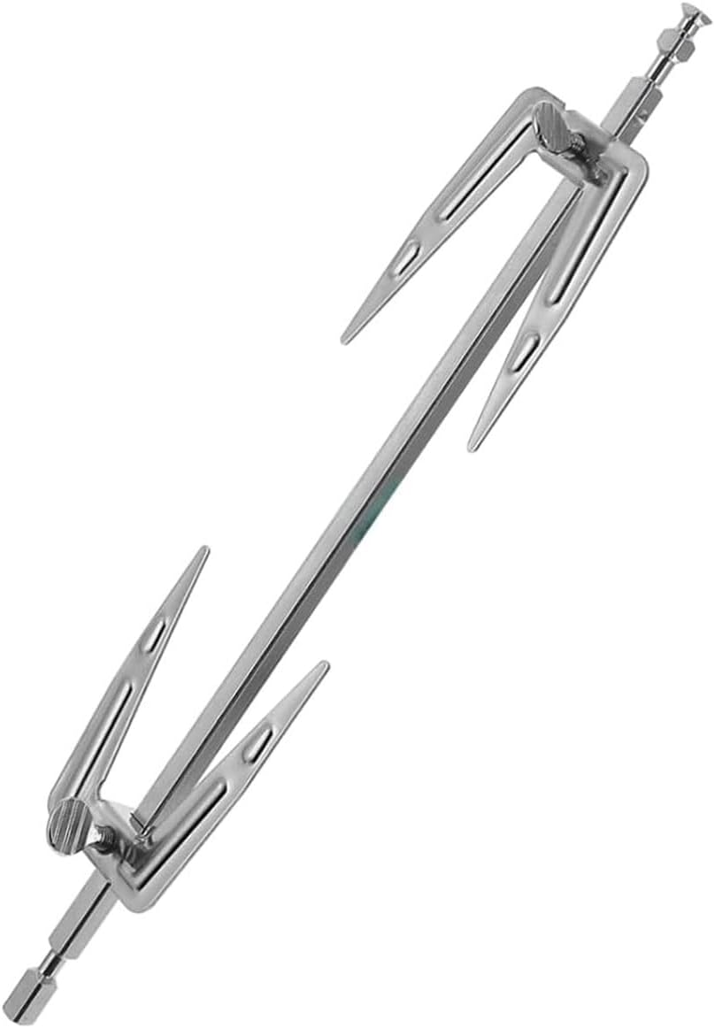 Spit Rotisserie,Stainless Steel BBQ Rotisserie Oven Chicken Vertical Spit Set, round Spit Rods, Rotisserie Accessories image number 2